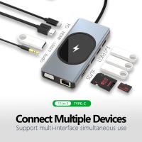 Adaptateur de transfert de données multi-port Hub 11 en un jusqu'à 5 Gbps Vitesse de transfert Prend en charge de nombreux ports