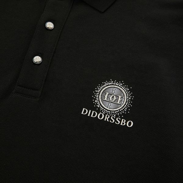 Mens Pure Cotton Polo Shirt Printing With Custom Logo And Anti Wrinkle Material