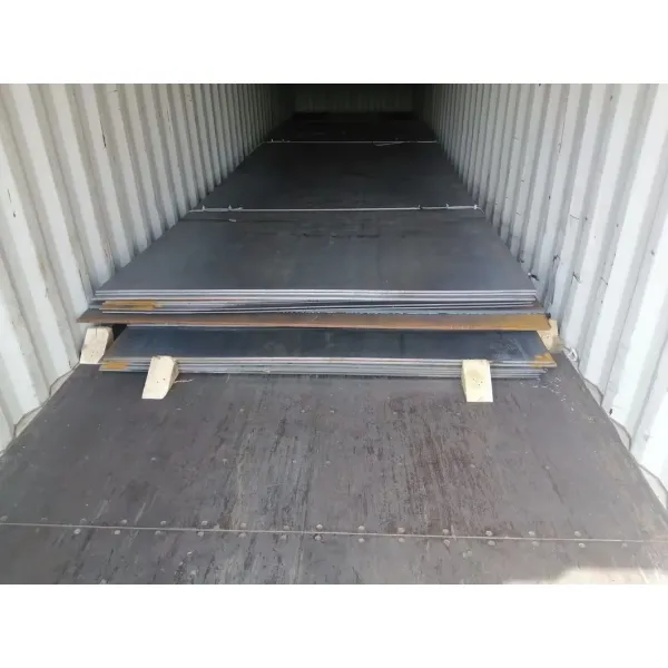 Q235B Q345 Q215 Placa de acero a cuadros SS400 SPHC Hoja de acero al carbono laminada en caliente