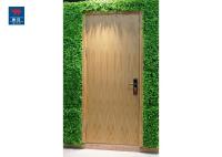 École à la maison 30 d'hôtel porte en bois de chêne simple de feuille de preuve de feu de sécurité de 60 90 minutes
