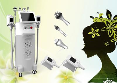Cryo + cavitation +RF Multi-functional cryolipolysis slimming machine with 5 handles