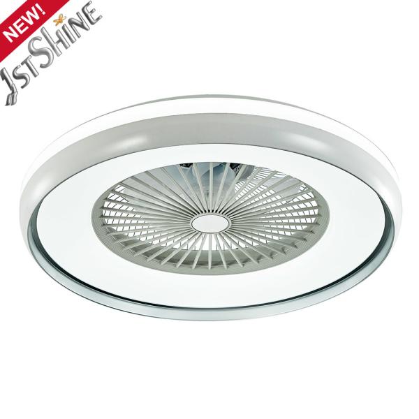 Mini 24 polegadas 7 ABS Fan Fancy caixa de teto para quarto 3 Iluminação de cores