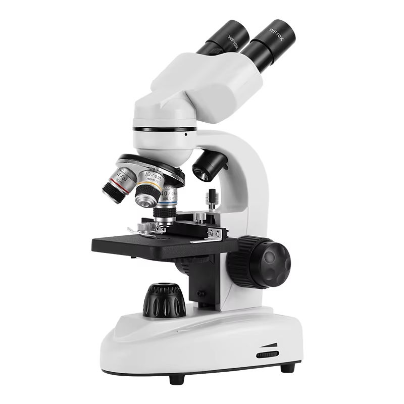 Bestscope MICR-01 Student Binocular Laboratory Microscope 4X/10X/40X Objectives