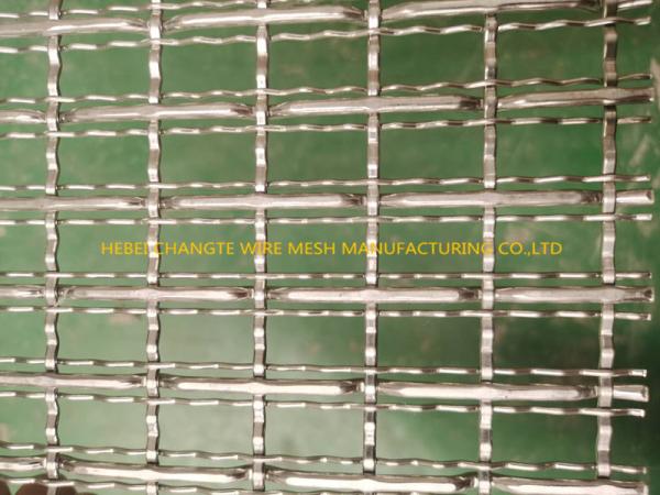 Stainless Steel Crimped 0.4mm Cladding Woven Wire Mesh
