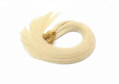 U Tip Remy Pre Bonded Hair Extensions 12 - 30 Inch Clean Any Color Can Be Dyed
