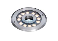 Luzes centrais da fonte do diodo emissor de luz da terra seca de B4TA1257 B4TA1218 24VDC 12pcs 2W ou de 3W Ejective, luzes subaquáticas da lagoa da baixa tensão
