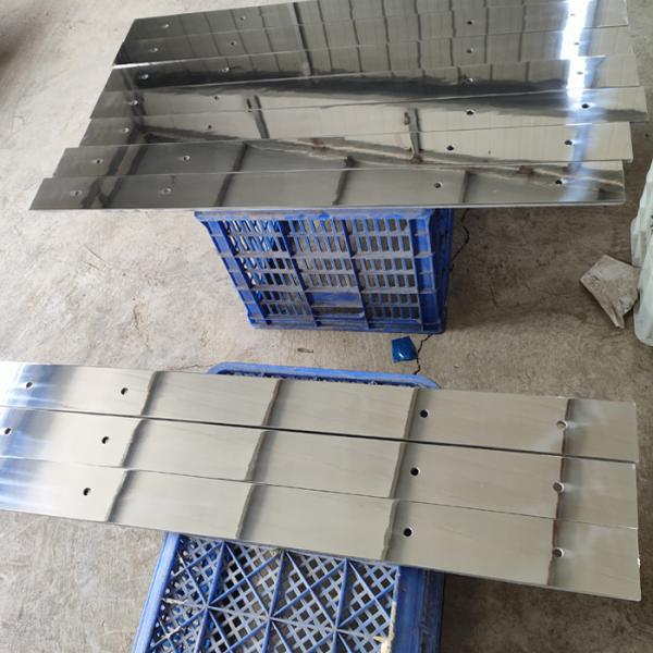 Sand Blasting  Steam Blow Target Plate DN200 6063 Aluminum Material