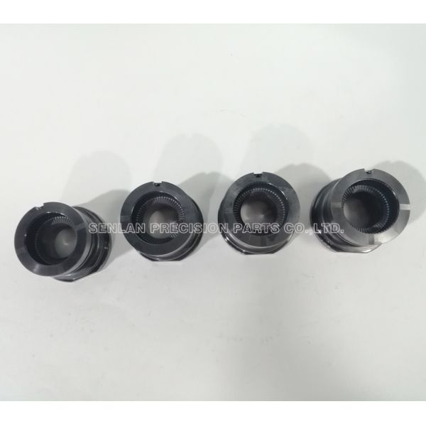 DLC Precision Mold Components Internal Thread Mold Bushing with 50-52HRC Hardness CNC Turning Process Customized Size