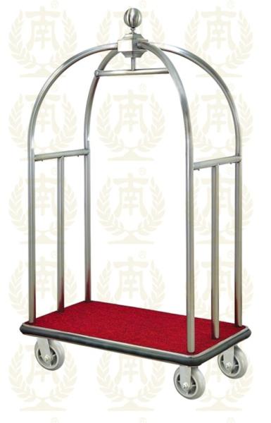 Trole luxuoso Xl-14 com roda móvel, equipamentos da bagagem do hotel do serviço de sala