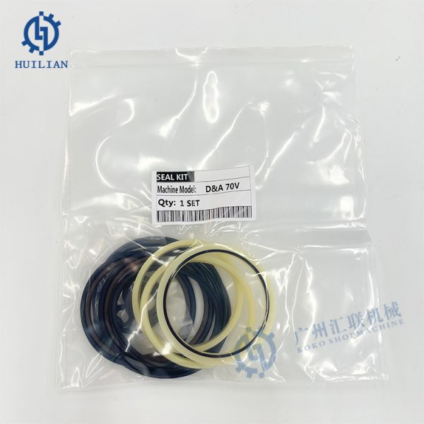 Hydraulic Breaker Hammer Repair Seal Kit for Excavator Hammer Spare Parts D&A70V D&A220DP
