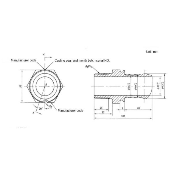 Железнодорожное покрытое электрофорезное соединителя UIC шланга системы торможения 11MPA стандартное