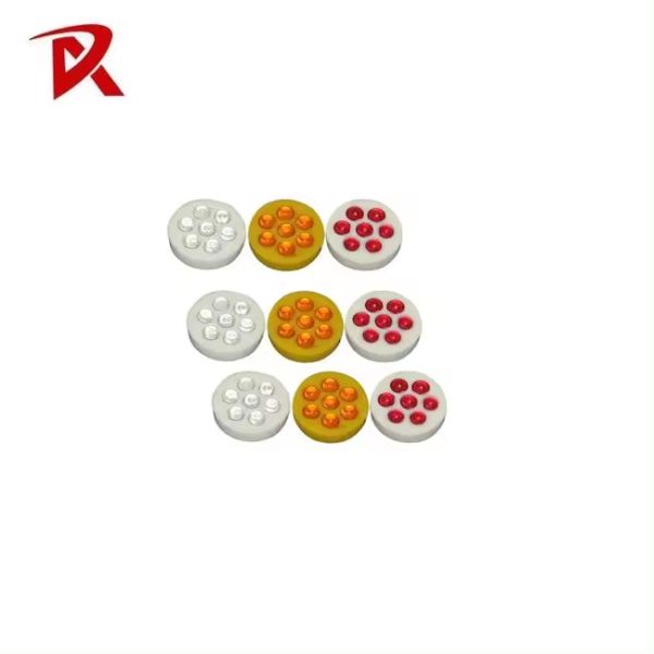 7 Beads High Brightness Cat Eyes Glass Beads Reflector Road Reflective Panel 15mm
