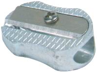 Papeterie manuelle colorée de bureau de taille-crayons de lame en acier d'Alumimium de papeterie d'art