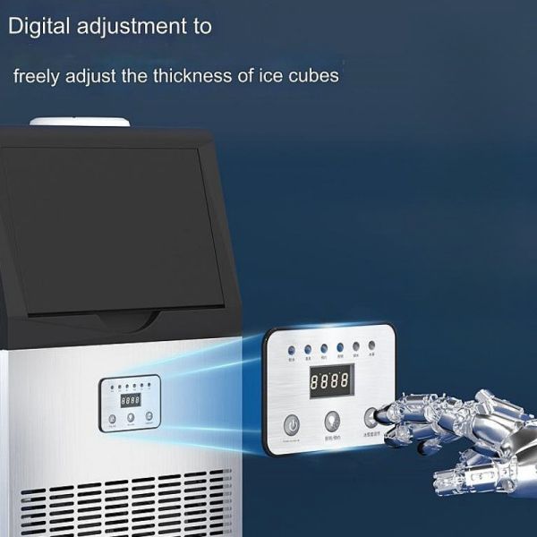 Portable Ice Maker Machine with Automatic Water Supply and Easy Installation Other