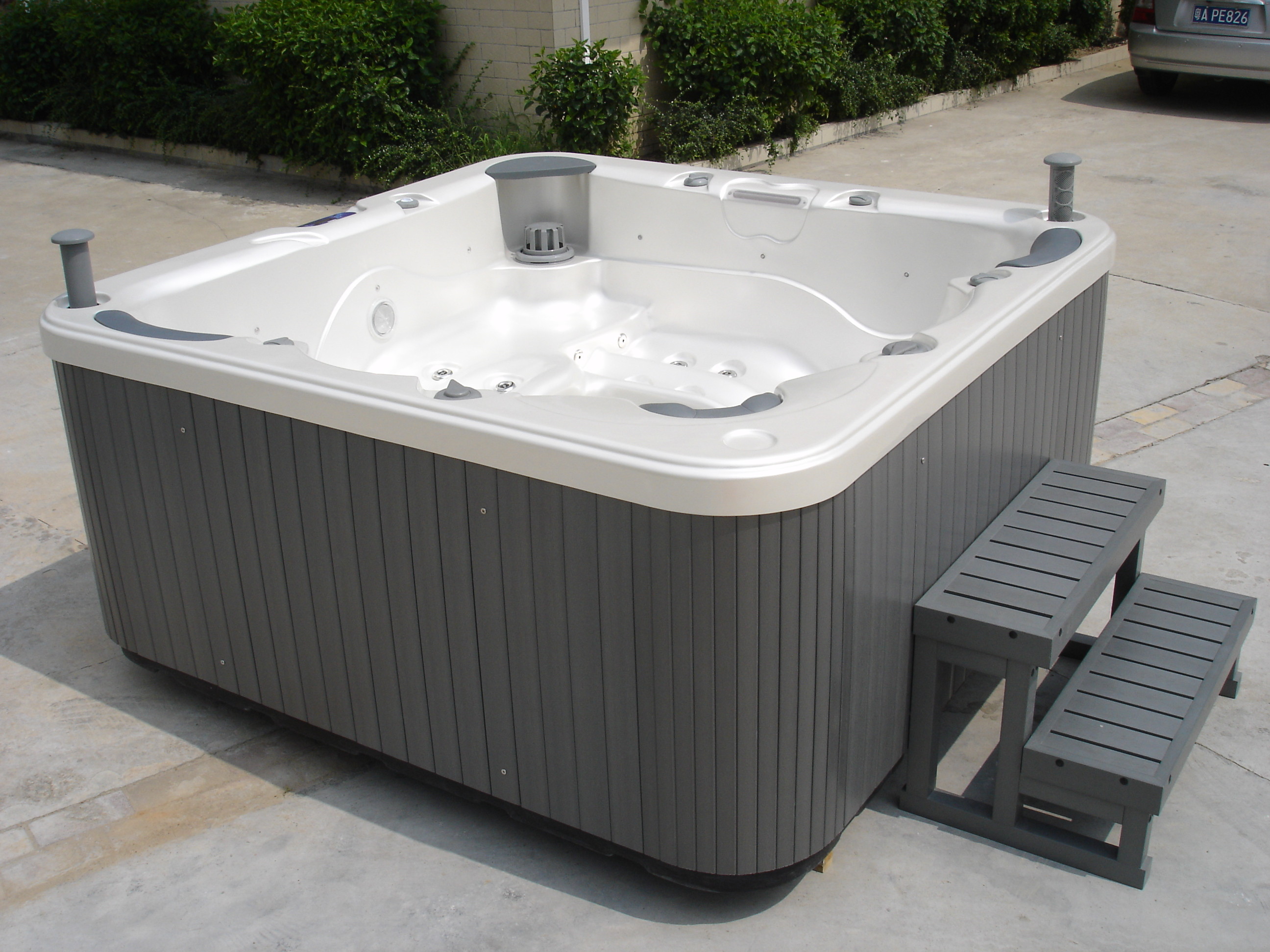 1 * 0.5HP, Programmable Circulation Pump, White Acrylic Whirlpool Massage Bathtub