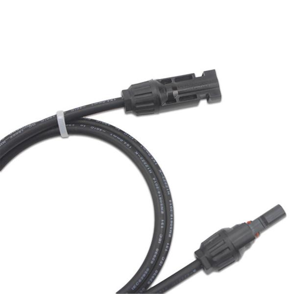 IP67 Voltage Pv Accessories TUV 1500 DC Copper Conductor Xlpe Jacket Tin Plated Contacts
