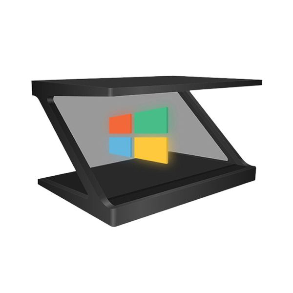 21.5 Inch 180 Degree 3D Holographic Monitor Full HD Floating HoloBox for Retail & Exhibitions