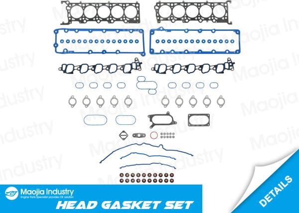 For 03 - 12 Ford E350 E450 F350 F450 F550 Super Duty 6.8 SOHC VIN S Cylinder Head Gasket Set