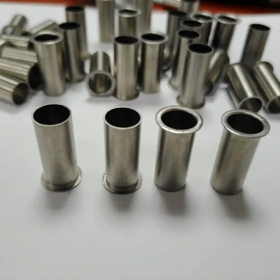 Stainless Steel Tube Sensor Housing Cap Taper Diameter Change