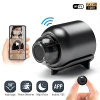 ABS Plastic Mini Security Spy Camera , WIFI HD 1080P Mini Camera With Audio