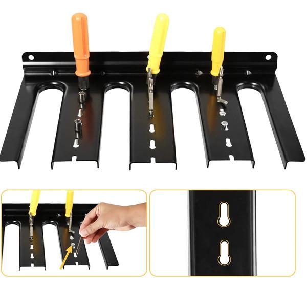Power Tool Cordless Drill Steel Storage Rack for Heavy Duty Aluminum Organizer Holder