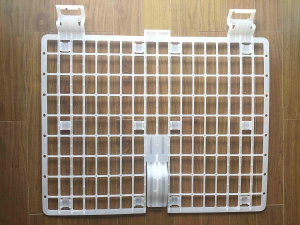 White Scaffold Plastic Brick Guard For Construction Protection Easily Installed