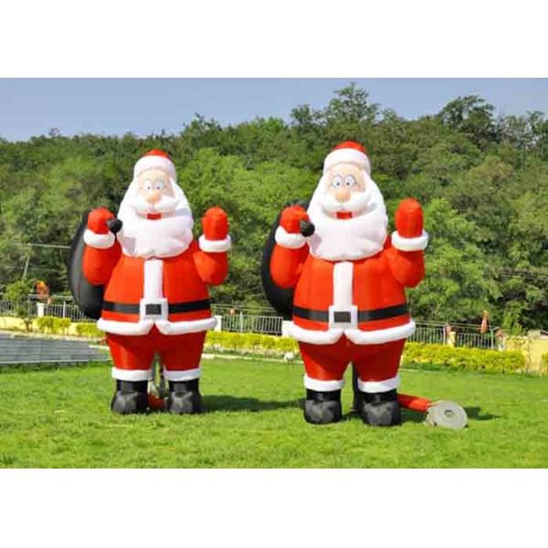 Blow Up Santa Claus Great Christmas Decoration Outdoor Backyard Fun Inflatable Santa