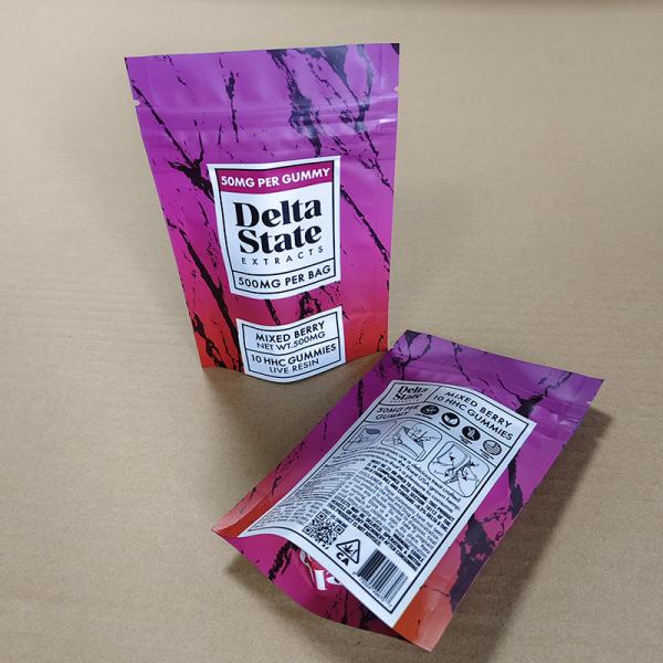 ISO-Certified Child-Resistant Pouch For Medicine Packaging Custom Logo Printing With Tear-Resistant.