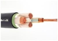 Cable conductor de cobre eléctrico YJV XLPE aislado mecánico y termal
