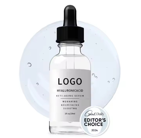 OEM/ODM 純ビタミンC 血清 ビタミンE ヒアルロン酸 肌を明るくする 顔液 精細な線 不均一な肌色 鈍い肌