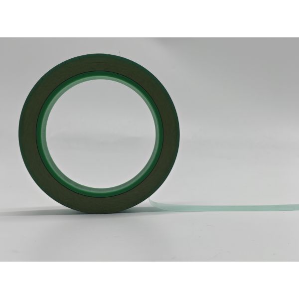 45-55um Green Silicone PET Tape 180C Heat Resistant For LCD Protection High Temp Masking