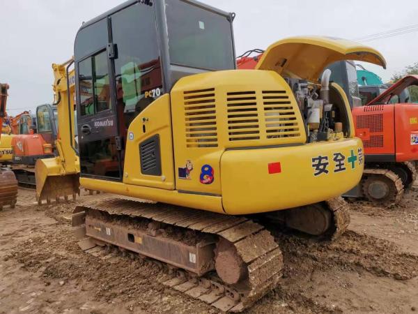 Road Machinery 7T PC70-8 Komatsu Crawler Excavator