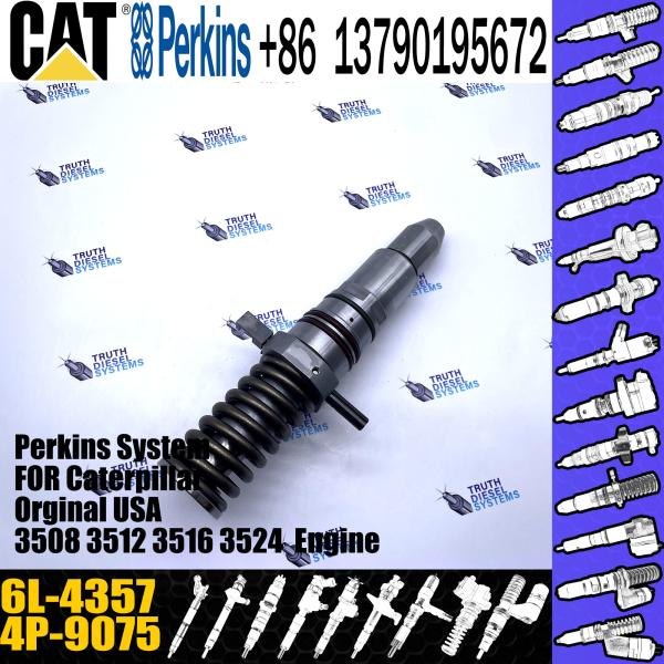 O injetor de combustível diesel comum brandnew do trilho da venda quente 6L4357 6L-4357 para Caterpillar 3508 3512 3516 CAT de 3524 motores injeta