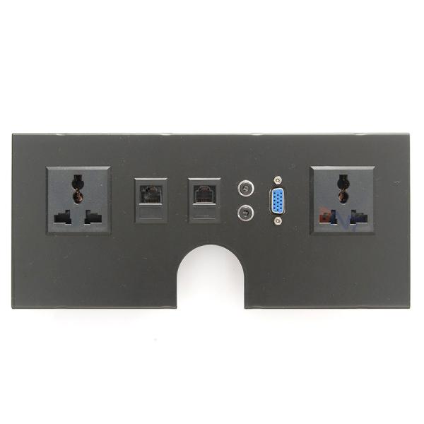 Factory Hot Sales flush mount electrical desktop power socket box
