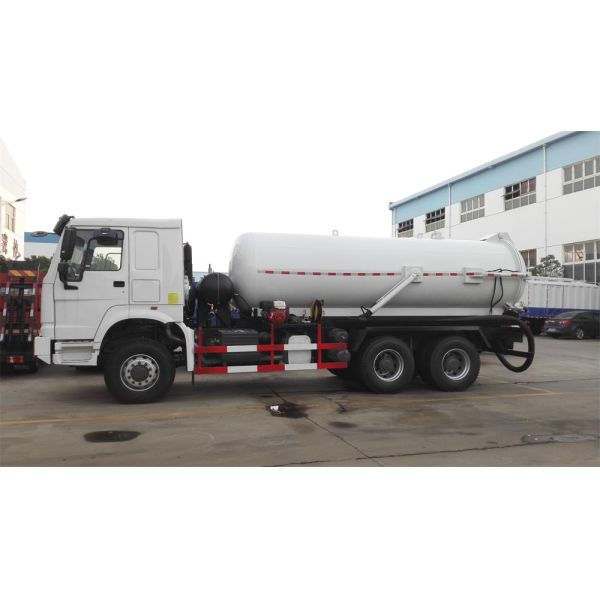 Полный привод с тележки чистки нечистот дороги, автоцистерны нечистот 6кс6 ХОВО