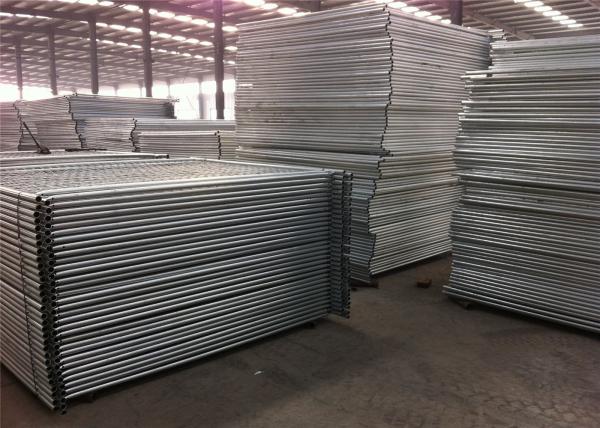 Budget Galvanized Temporary Construction Fence OD32mm*1.5mm wall thick mesh 60mm*150mm diameter 3.50mm meet AS4687-2007