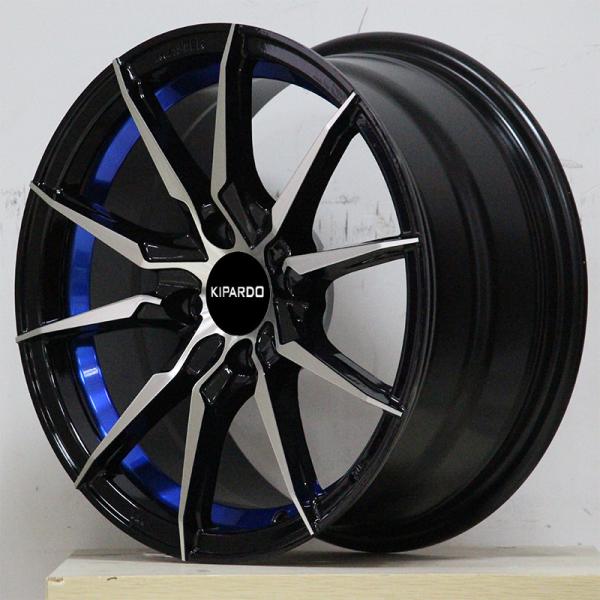 13 Inch 17 Inch Multi Spoke Black Casting Alloy Wheels
