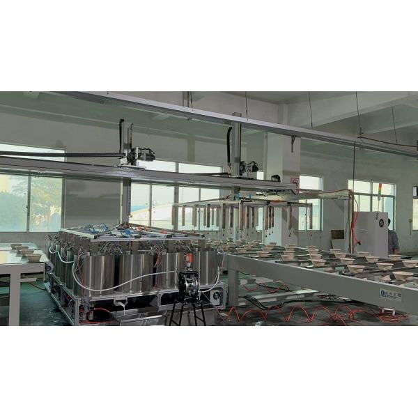 High-Throughput 24-Position Automatic Spin Coating System – For Wafer, Glass, OLED Substrates – Customizable Dispensing
