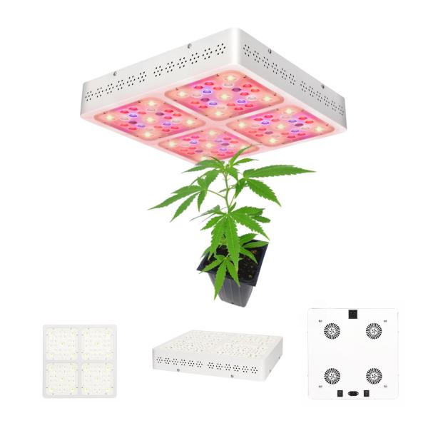 Iron And Aluminum Body Cob Cree Led Grow Light 400W Full Spectrum
