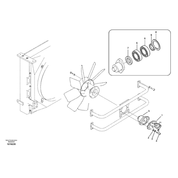 Практический гидравлический моторный насос 14531612 14533496 Fit Volvo Ec460 Ec360