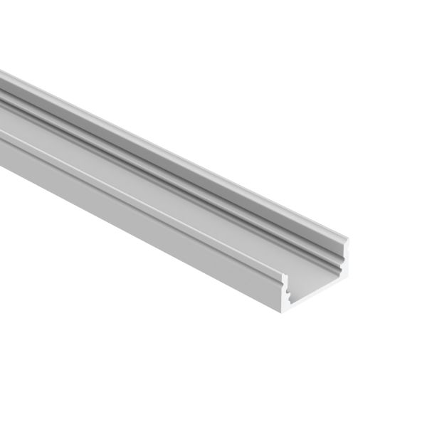 6063 T5 Aluminum Alloy LED Strip Channel with PC Diffused Cover for Surface Mounted Linear Lighting