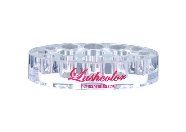 Hot Sale Acrylic Oval Ink Cup Holder Tattoo Accessories for Permanent Makeup