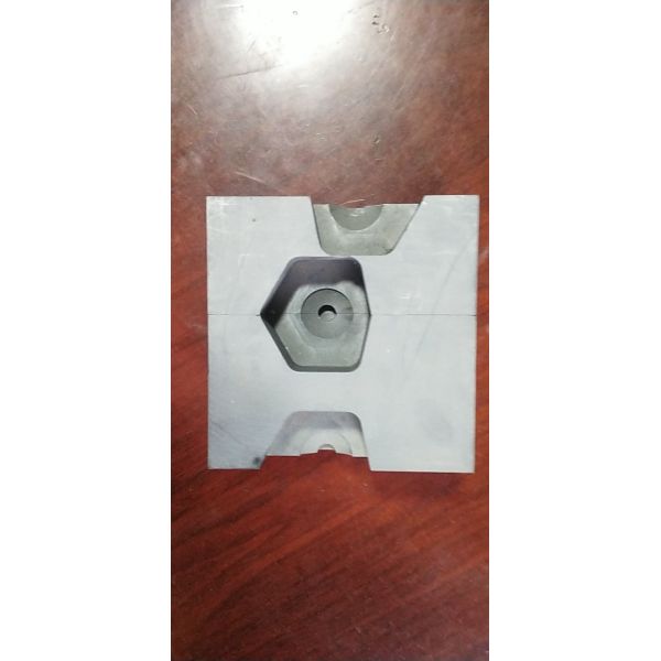 1.85 Bulk Density High Purity Customized Size Molded Graphite Mold for Gold Ingot