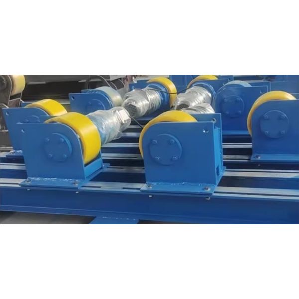 5T Lead Screw Self Aligning Rotator 300 - 2800mm Pipe Diameter Turning Rolls