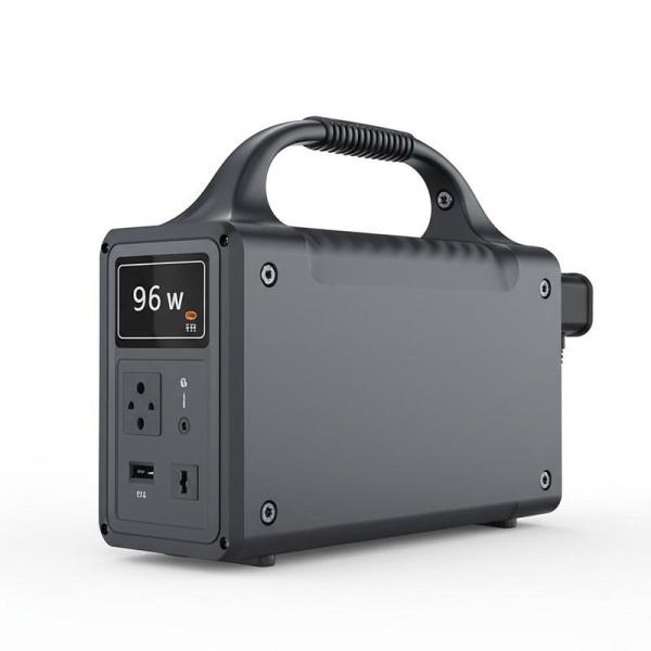 96W In Car Charging 500W AC Output Portable Outdoor Power Station with 13.32 Lbs Weight