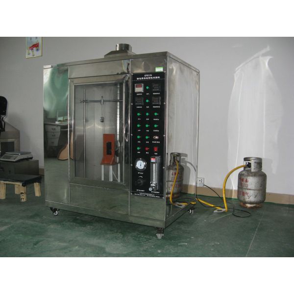 Камера ИСО340 машины испытания огня транспортера вертикальная/теста воспламеняем