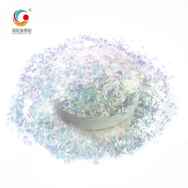 Indoor Christmas Sparkle Powder PET Eye Glitter Powder 3D Diamond Rainbow