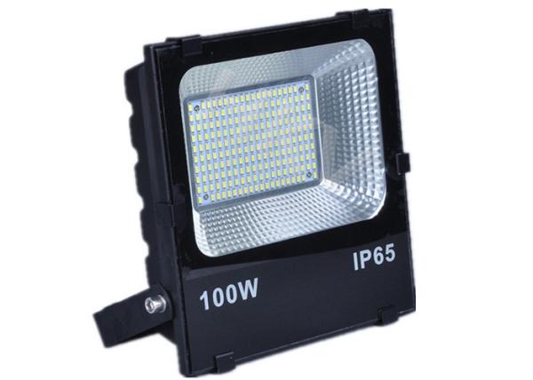 as luzes de inundação industriais de alumínio do diodo emissor de luz 3000-6000K, 100w conduziram o projetor CRI80