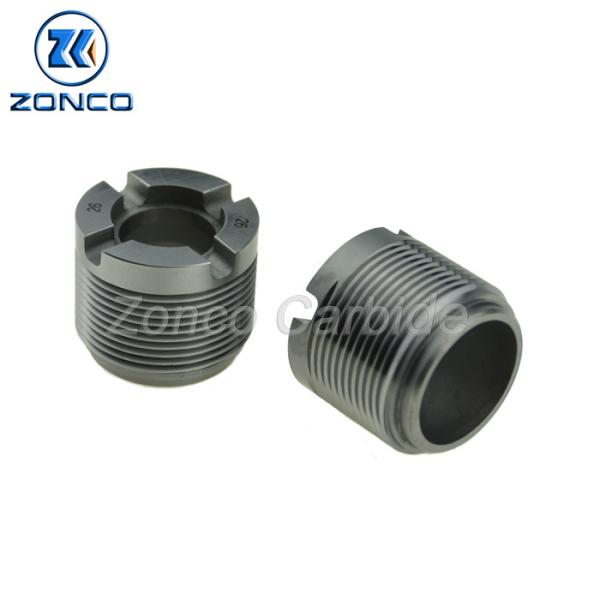 Lightweight Thread Drill Bit Nozzle Of PDC Oil Drilling Bit Cross Slot Teeth