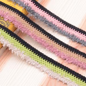 Poly bordures et équilibres réutilisés de crochet de la ganse 3cm